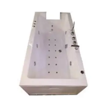 White Acrylic Bathtub